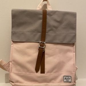 Herschel backpack  pink&grey multiple colour